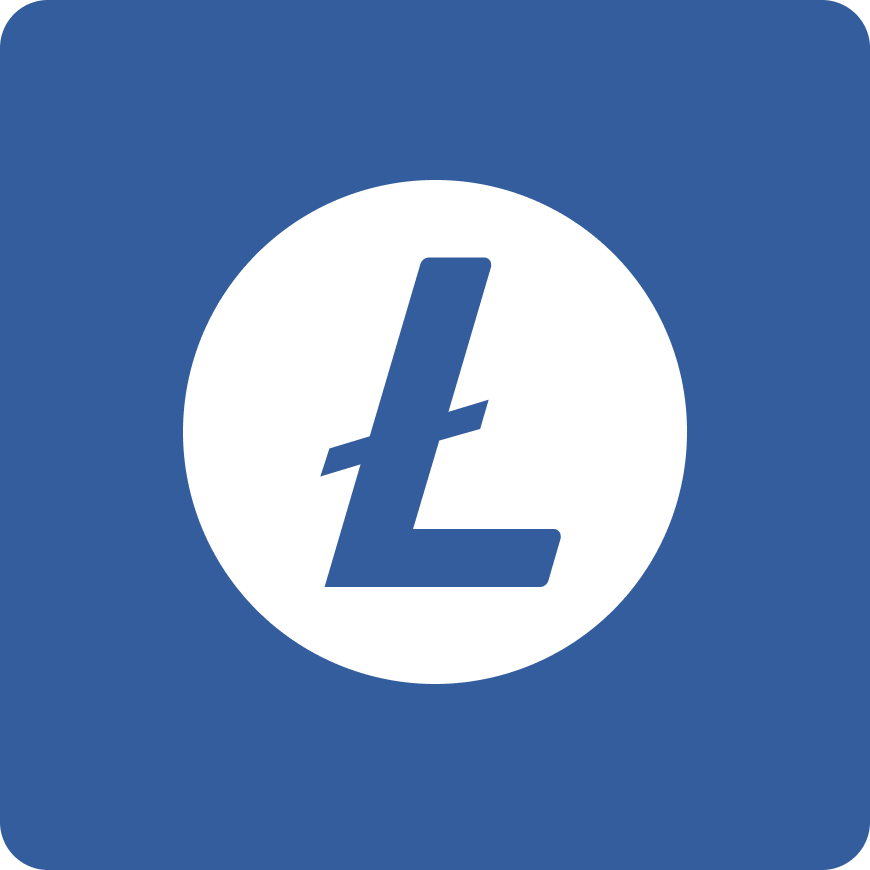 Litecoin Black Logo